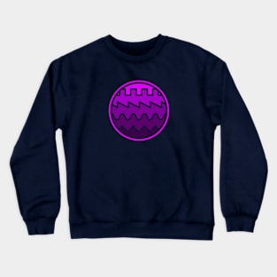 Synthesizer Waveforms Gradient Crewneck Sweatshirt